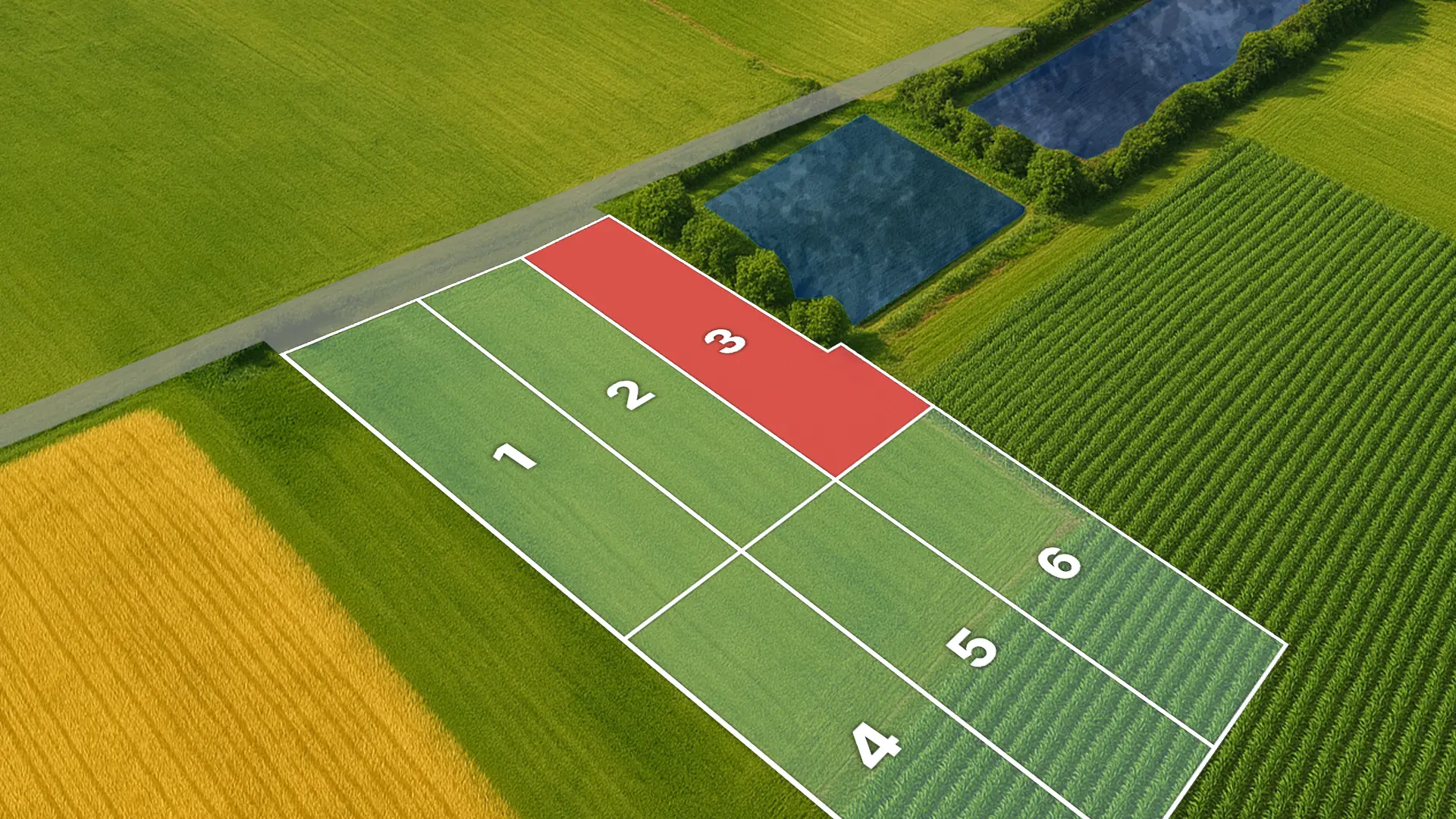 Сасыкские Земли 2, участок № 3, 1 Га