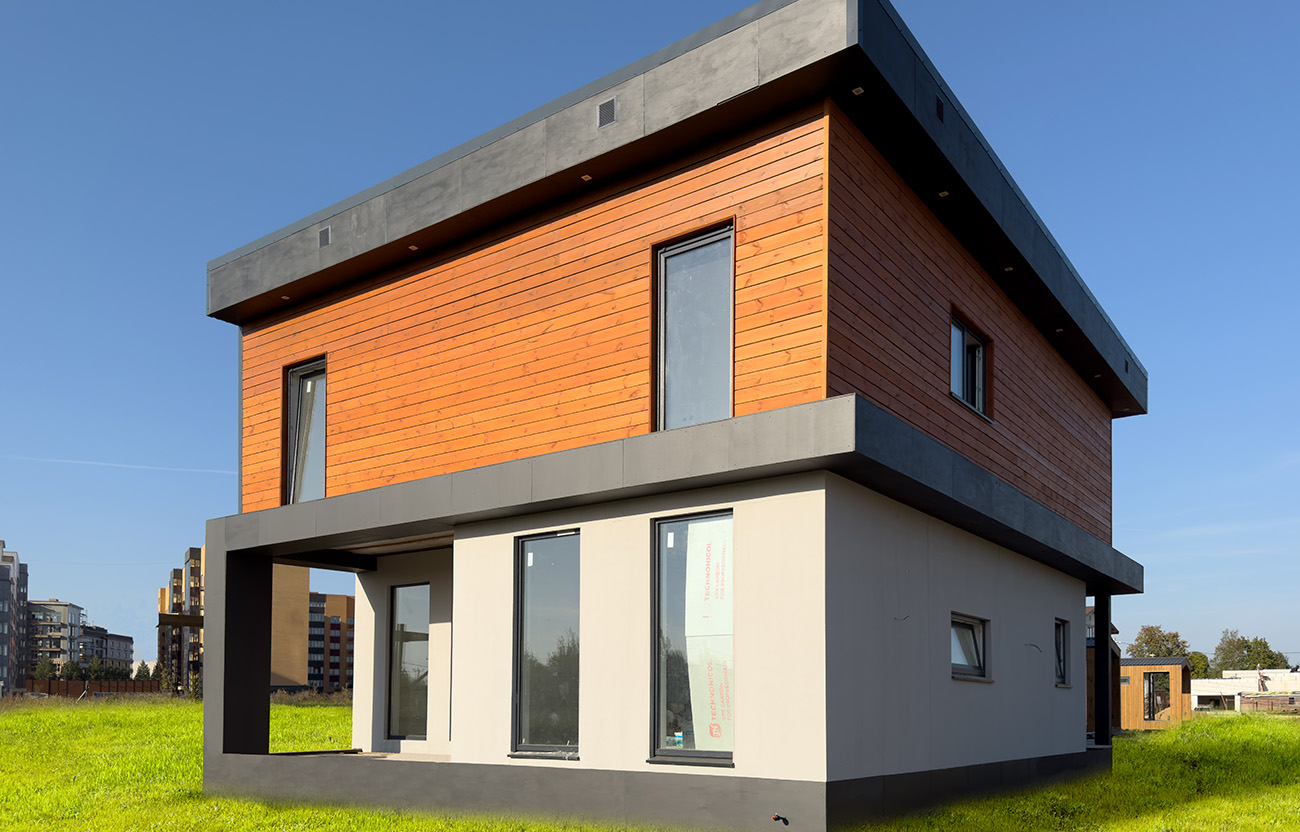 Каркасный дом «Айсберг»