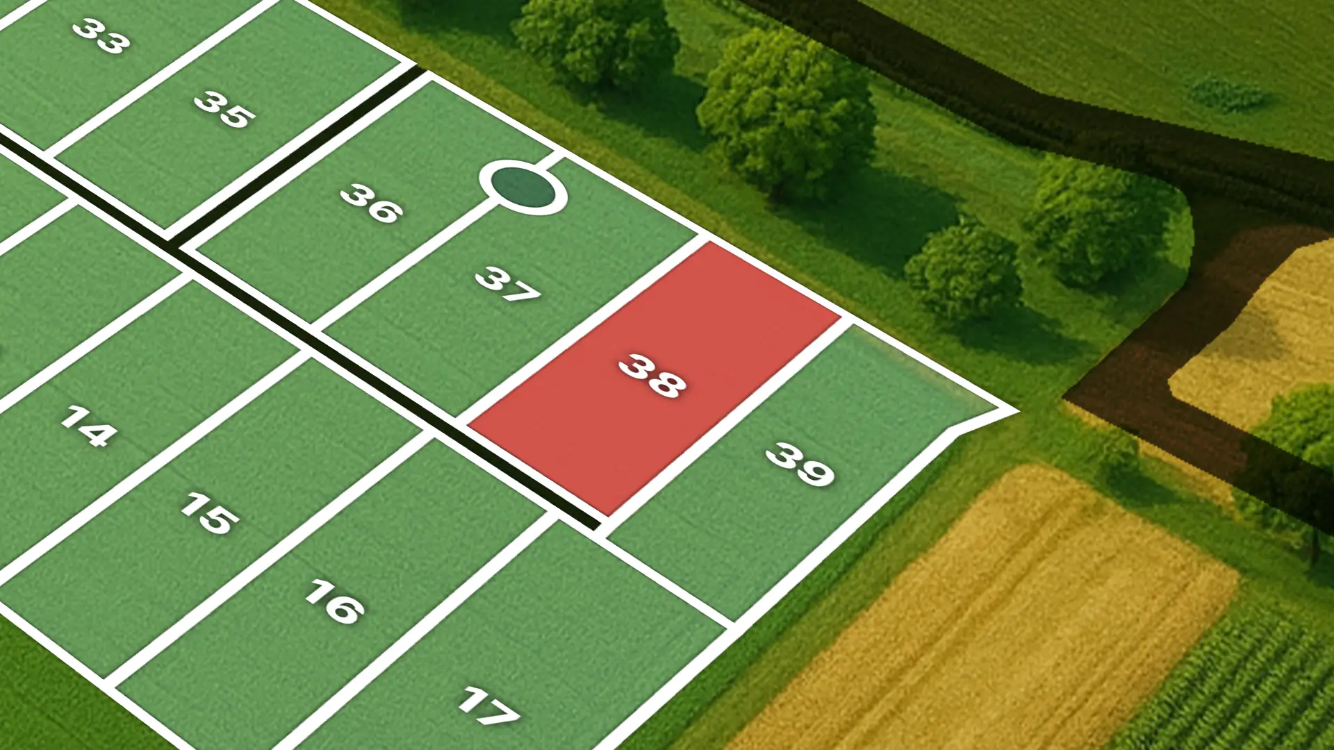 Парк Донузлав 4, участок 33, 1 Га