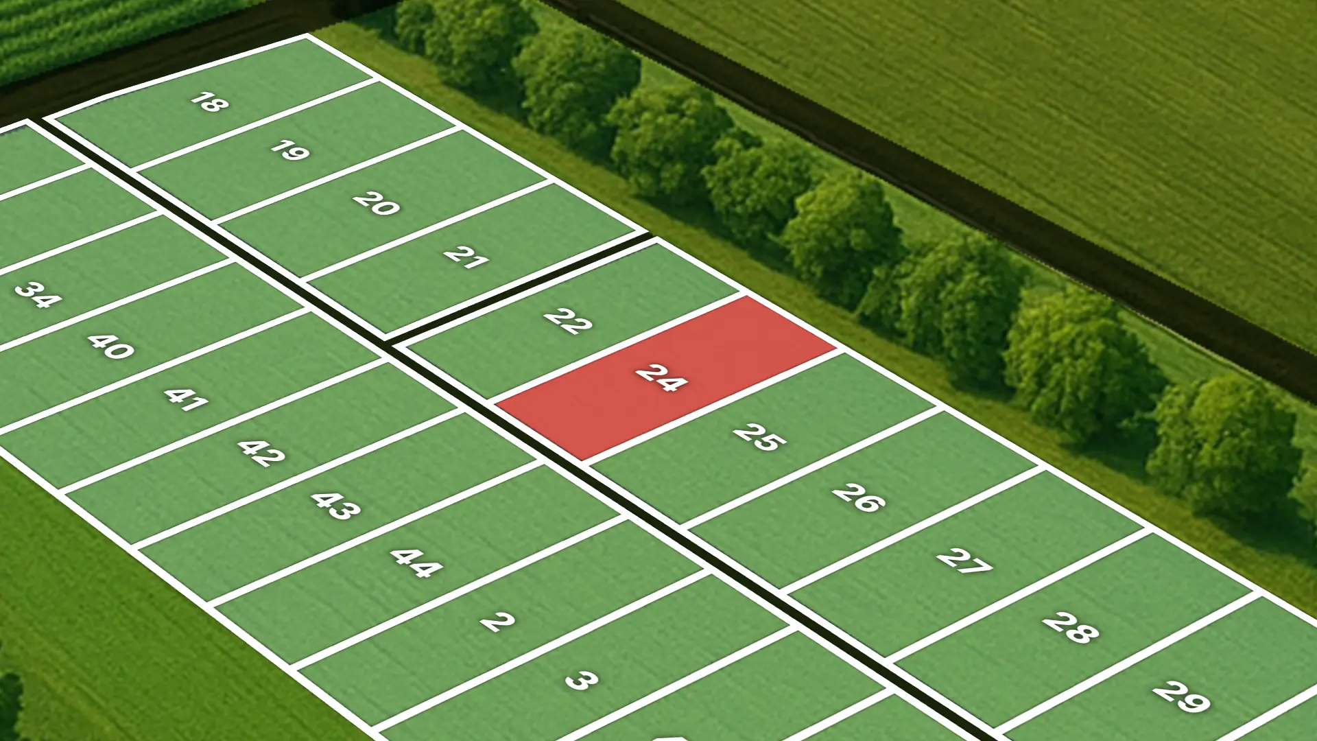 Парк Донузлав 4, участок 19, 1 Га