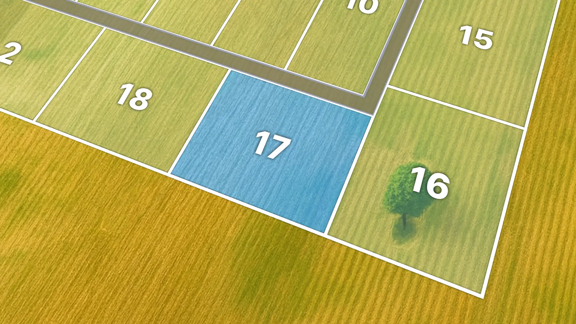 Парк Донузлав 2, участок № 16, 1 Га