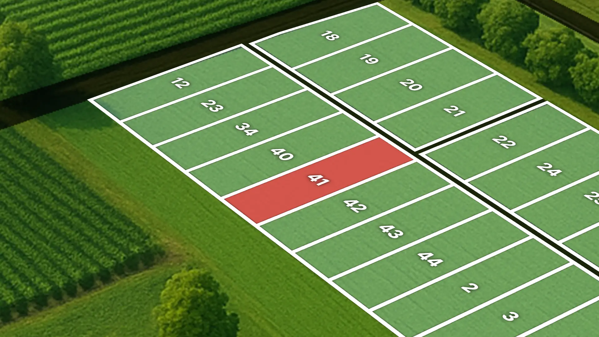 Парк Донузлав 4, участок 36, 1 Га